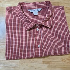 Women's Relaxed Plaid Classic ShirtRed Plaid